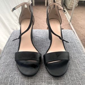 Black Heeled Sandals